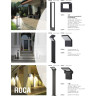 Фонарь NOVOTECH ROCA LED уличный NV-357446