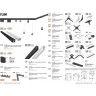 Подвесной комплект NOVOTECH FLUM с 1-метровым тросом NV-135097
